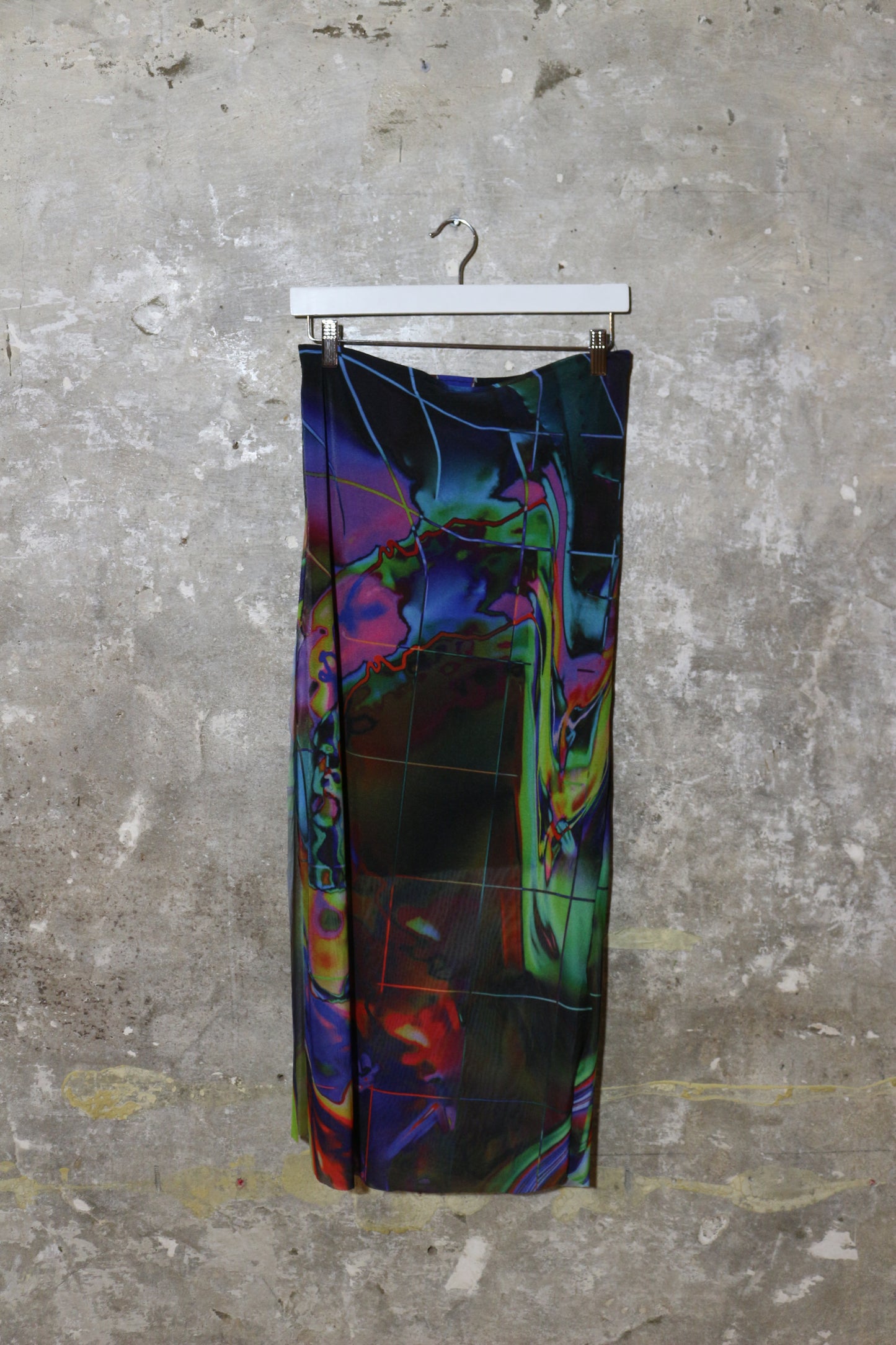 STORMY VORTEX MAXI SKIRT