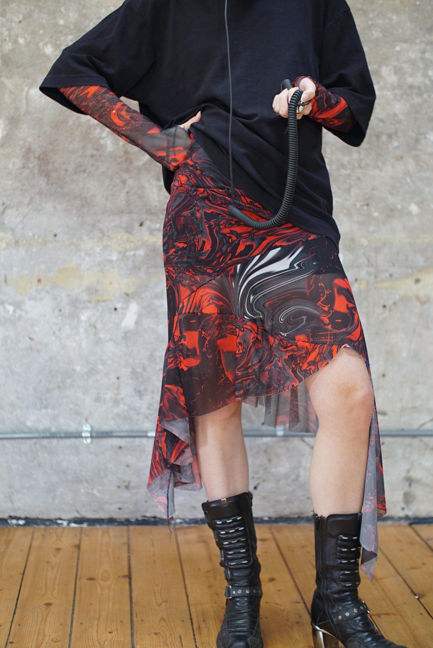 JELLYFISH RUFFLE REVENGE SKIRT