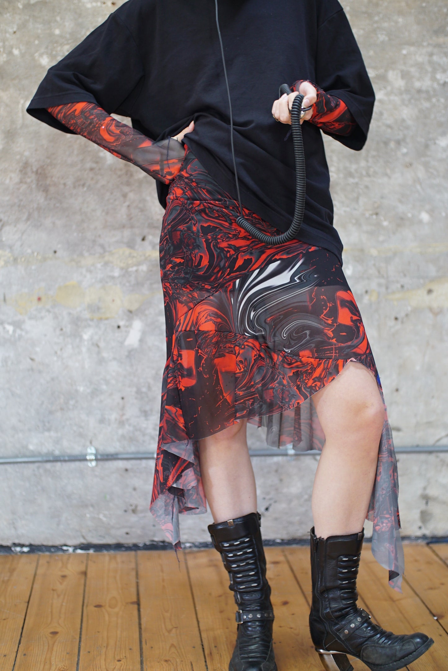 JELLYFISH RUFFLE REVENGE SKIRT