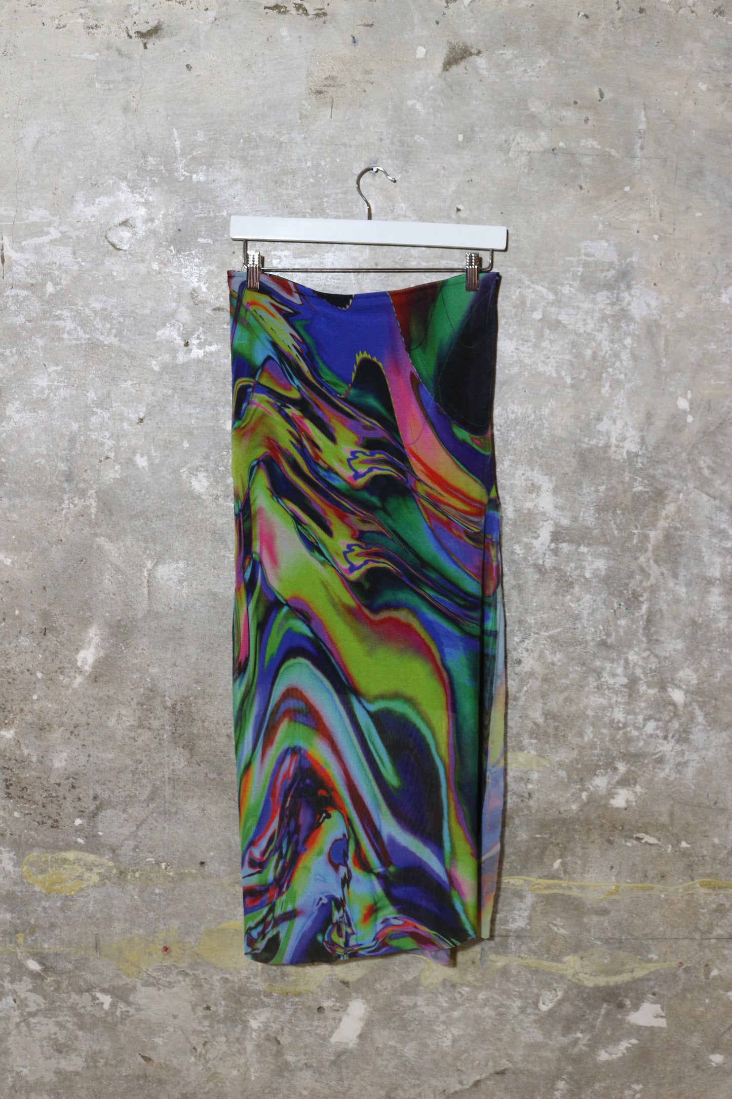STORMY VORTEX MAXI SKIRT