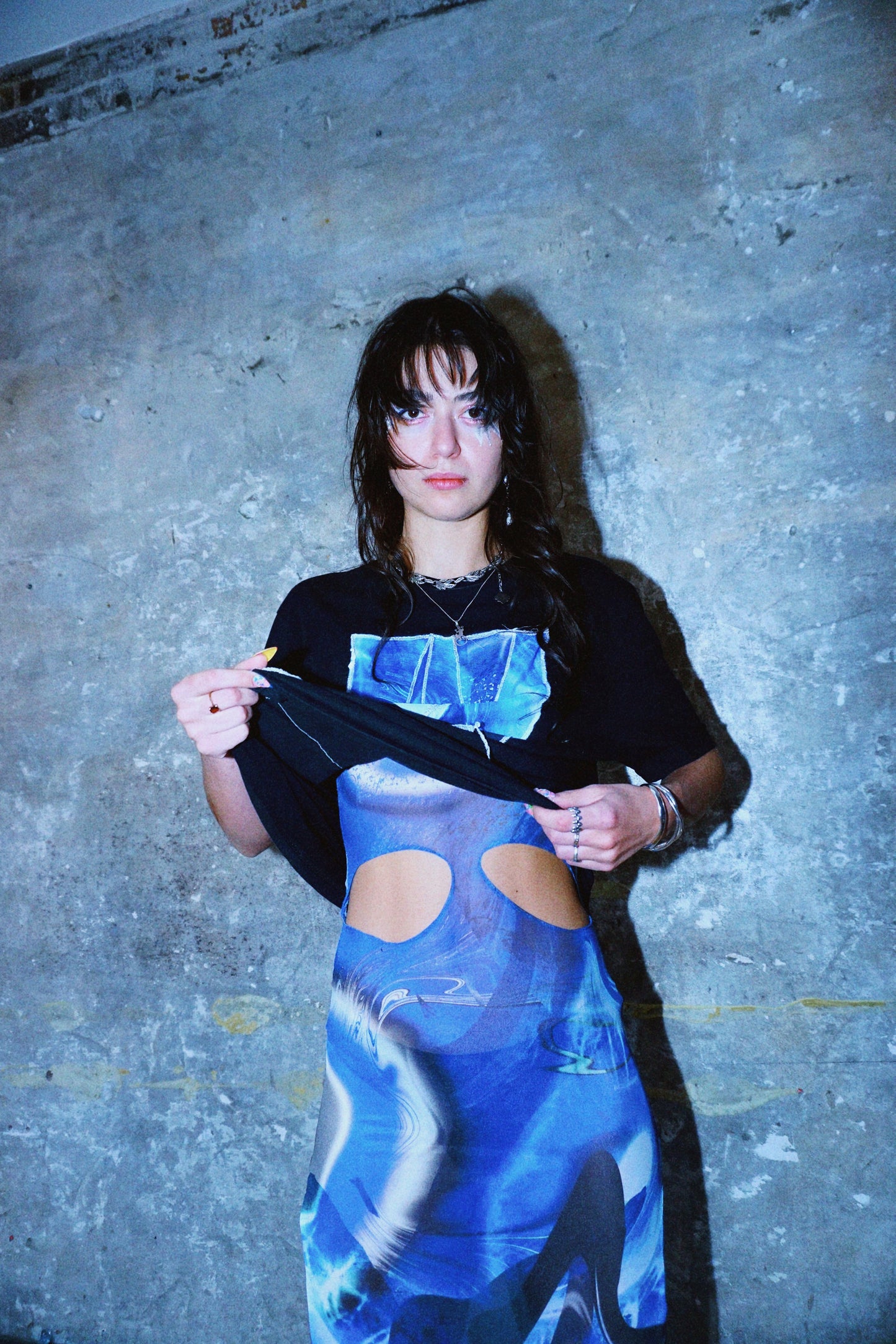EVILBLUEEYE28 CUTOUT DRESS