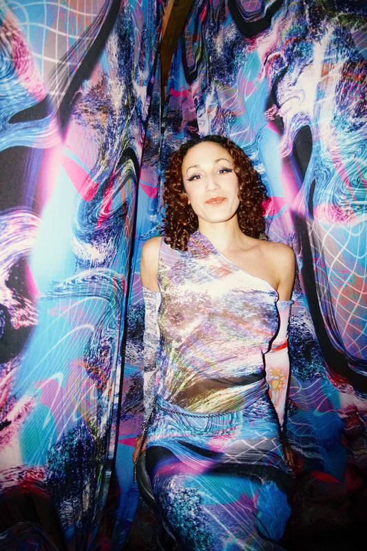 DRAGON EYE ONE SHOULDER TANK