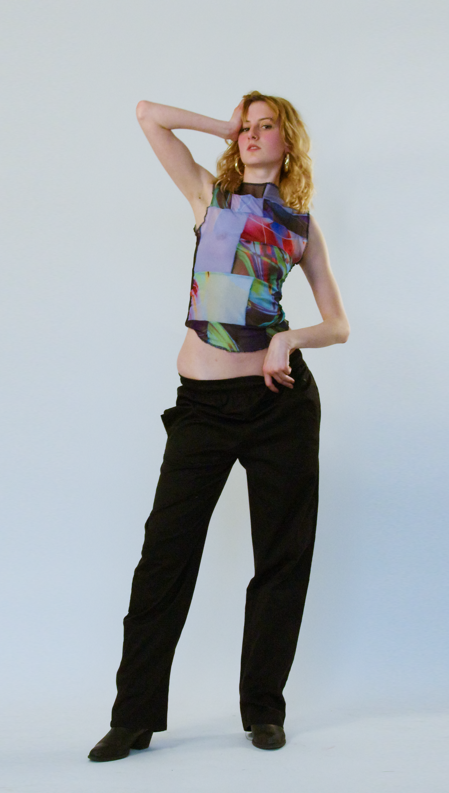PATCHWORK ARTWORK TANK TOP