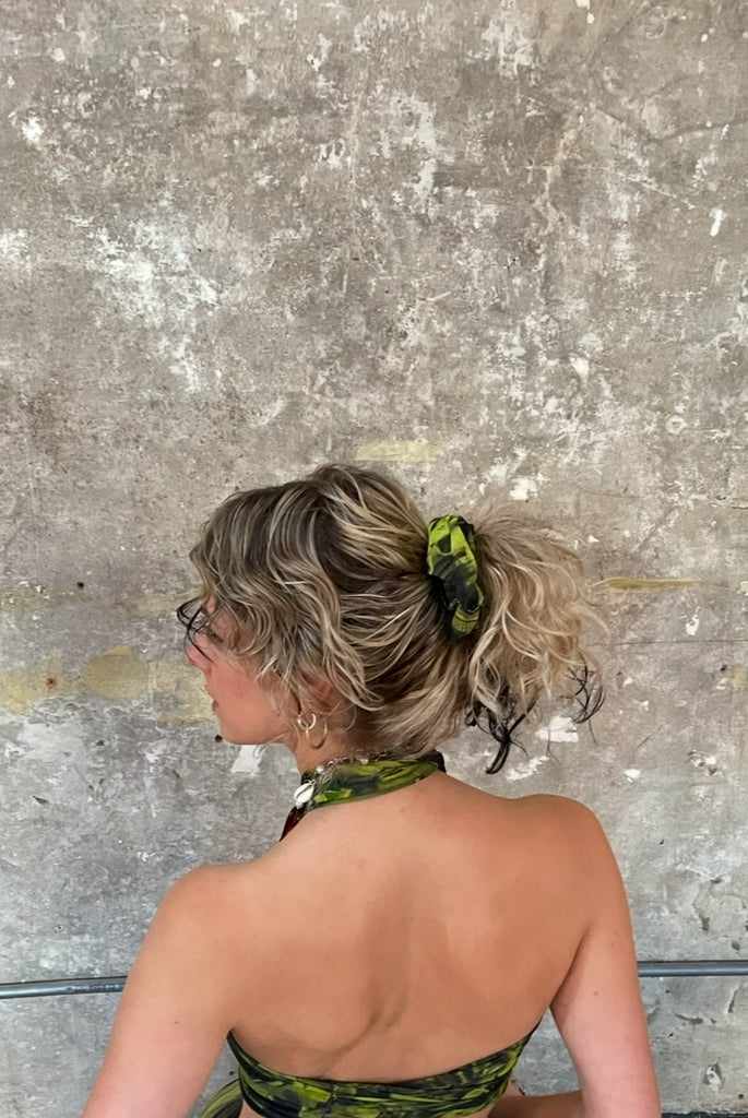 RECYCLED ZERO WASTE SCRUNCHIE