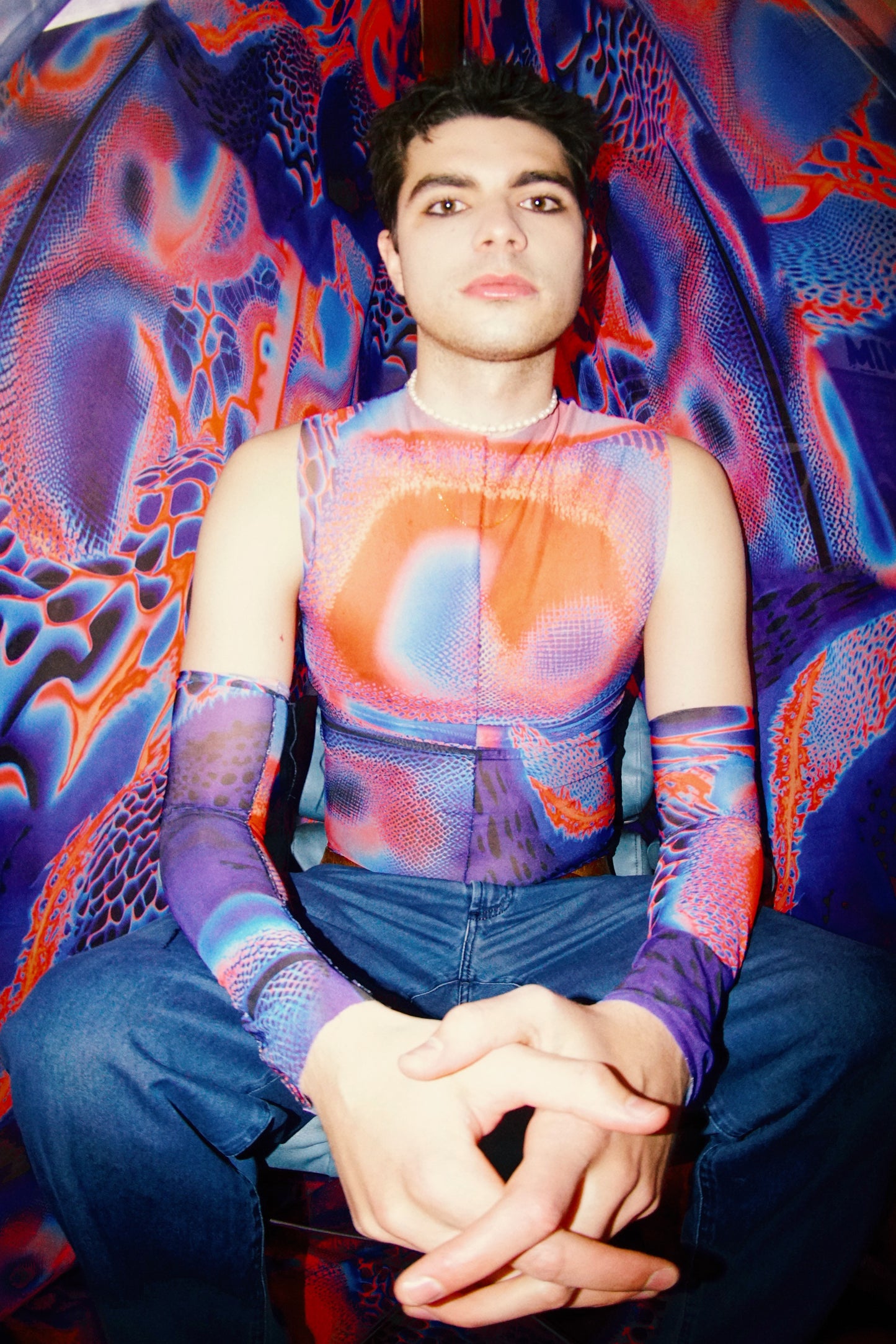 ECHOES OF CORAL MEN'S TANK